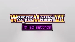 WWE WrestleMania VI előzetes