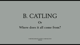 B. Catling: Where Does It All Come From? előzetes
