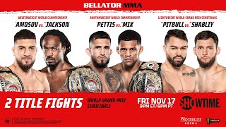 Bellator 301: Amosov vs. Jackson előzetes