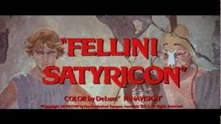 Fellini: Satyricon előzetes