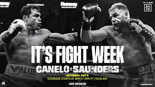 Canelo Alvarez vs. Billy Joe Saunders előzetes