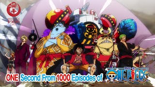 ONE Second From 1000Episodes of ONE PIECE előzetes