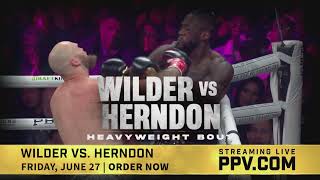 Deontay Wilder vs. Tyrrell Herndon előzetes
