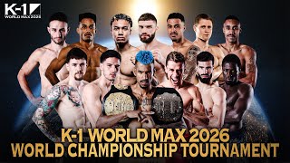 K-1 WORLD MAX 2026 -70kg World Championship Tournament Opening Round előzetes