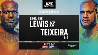 UFC on ESPN 70: Lewis vs. Teixeira előzetes