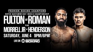 Stephen Fulton Jr. vs. Danny Roman előzetes