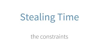 Stealing Time előzetes