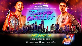 Teofimo Lopez vs. Steve Claggett előzetes