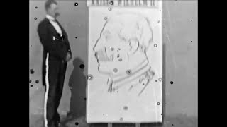 Tom Merry, Lightning Cartoonist, Sketching Kaiser Wilhelm II előzetes