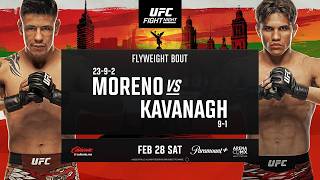 UFC Fight Night 268: Moreno vs. Kavanagh előzetes