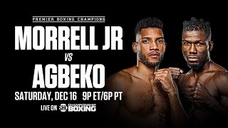 David Morrell Jr. vs. Sena Agbeko előzetes